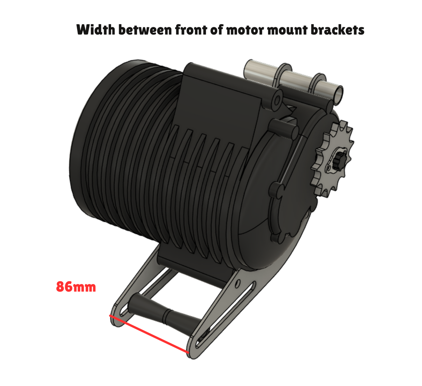 Universal Qs138 v3 70h Motor Mounts