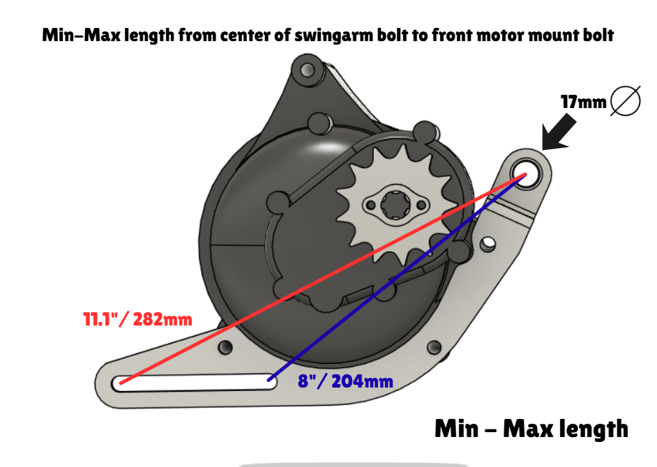 Universal Qs138 v3 70h Motor Mounts